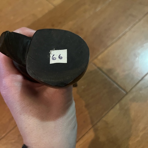 Vintage ironwood owl - Picture 5 of 7